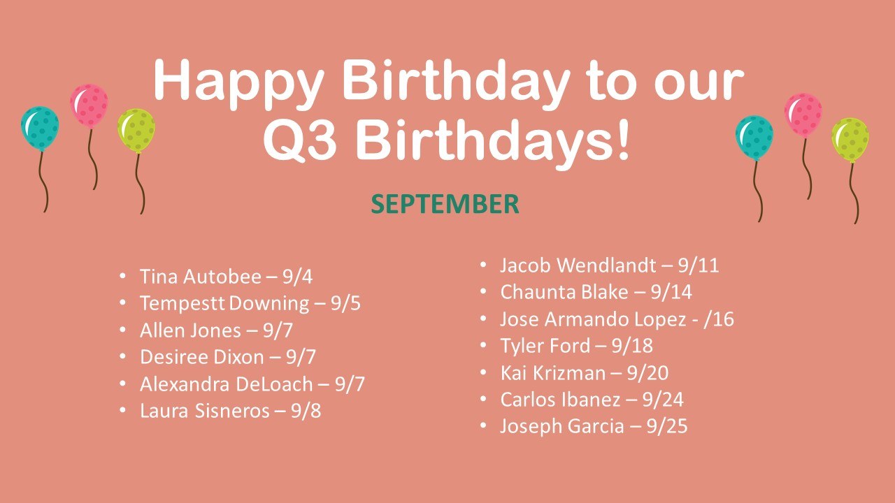 Birthday Q3 3