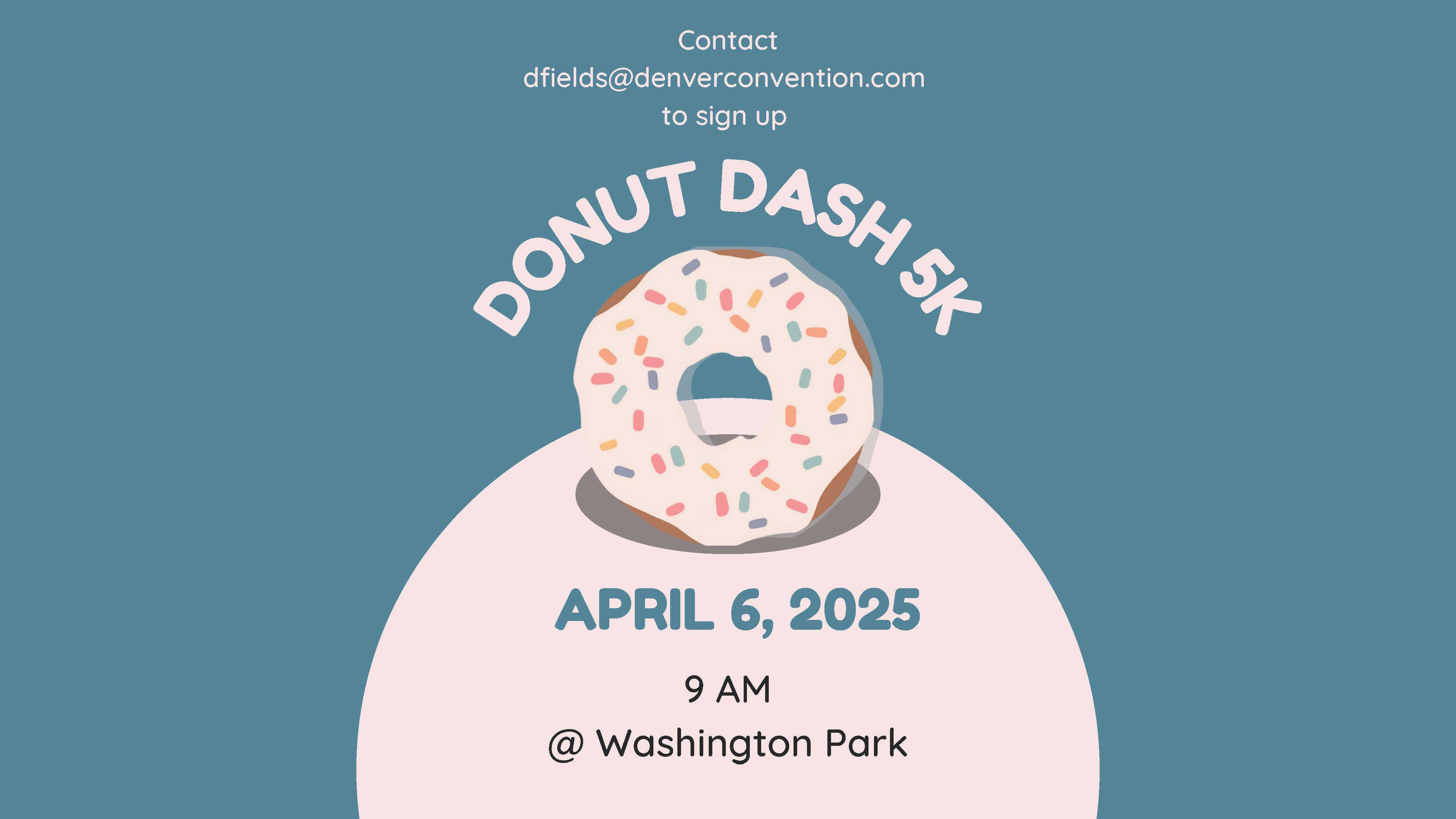 Donut Dash 5k 2025 Landscape